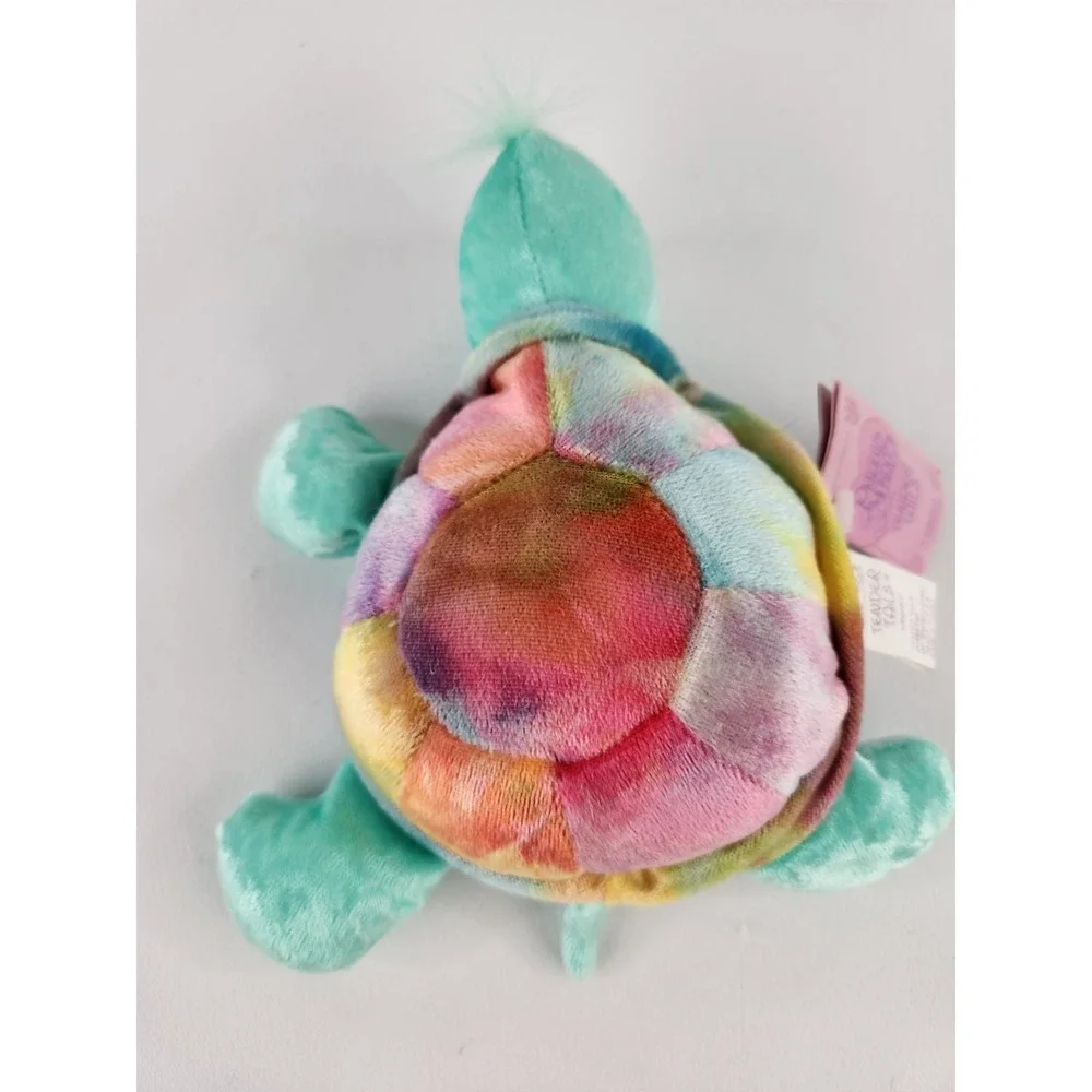 New NWT Precious Moments‎ Tender Tails Plush Turtle Iridescent Shell Colorful
